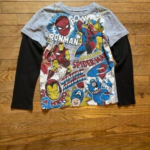 Kids’ Marvel Superhero Graphic T-Shirt